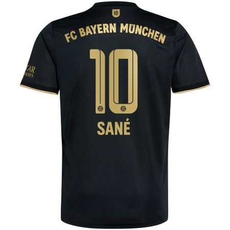 Billiga Fotbollströjor FC Bayern München Leroy Sane 10 Borta tröja 2021/22 Kortärmad